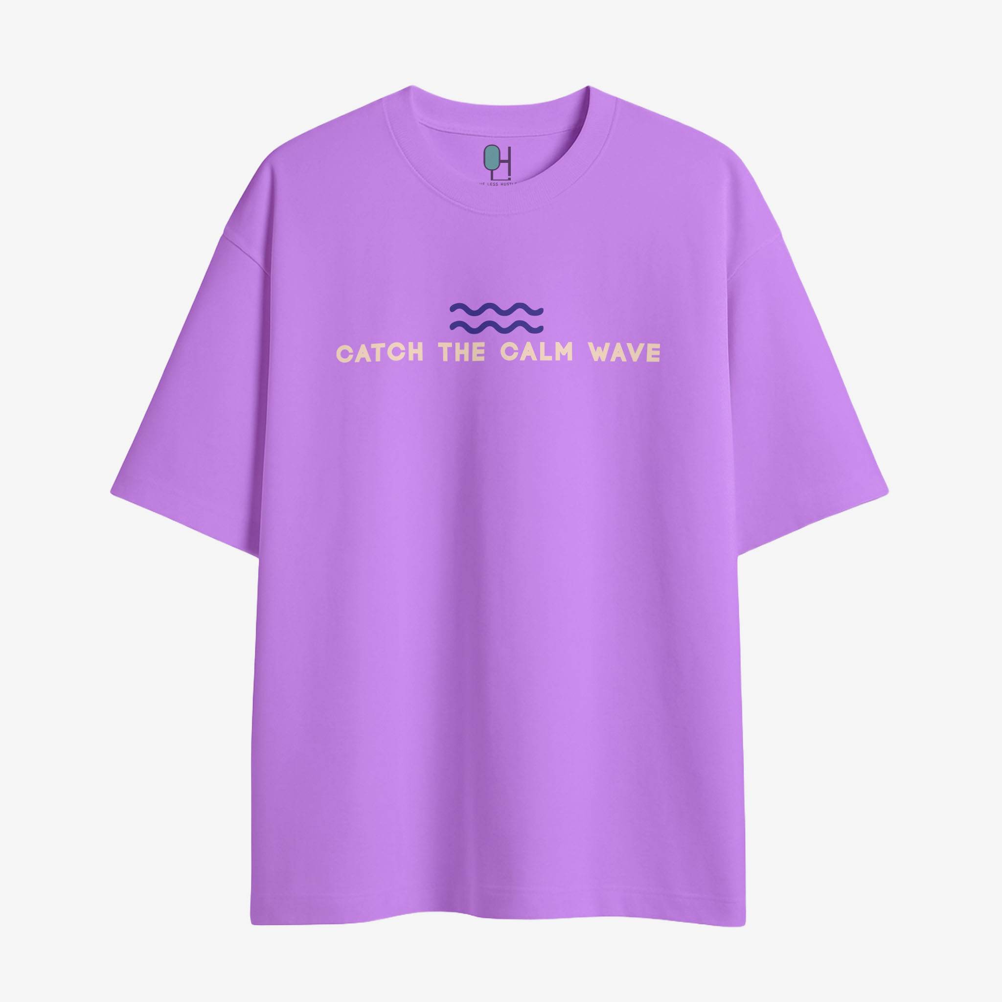 Catch The Calm Wave Oversized T-shirt