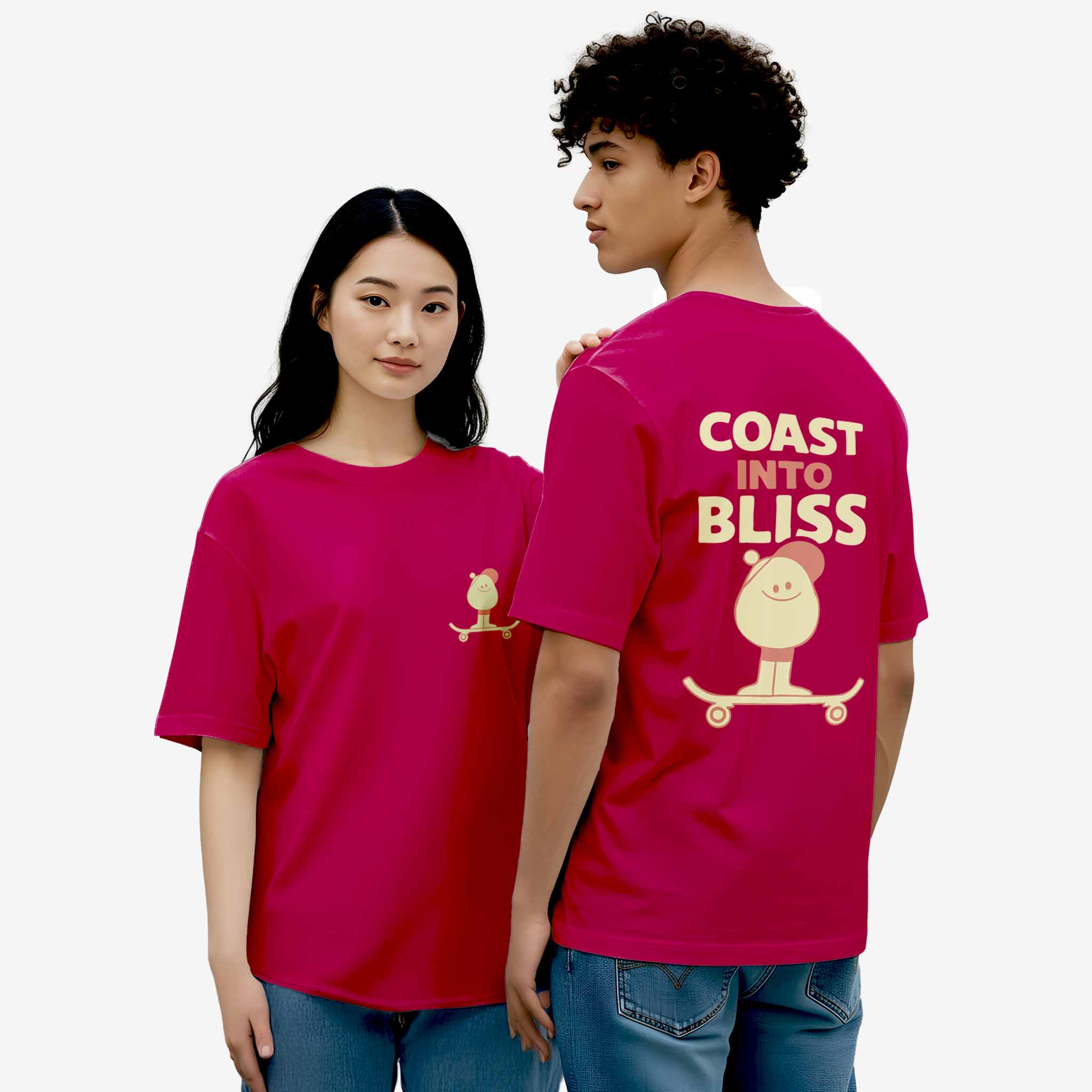 Coast Into Bliss Oversized T-shirt