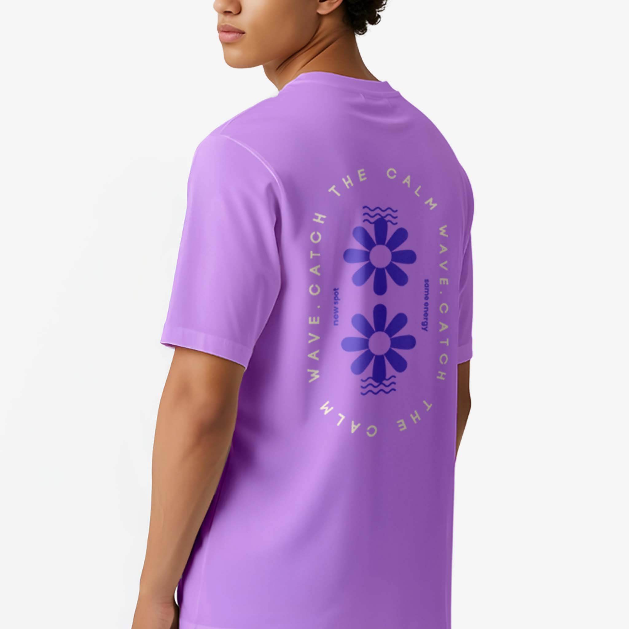 Catch The Calm Wave Oversized T-shirt