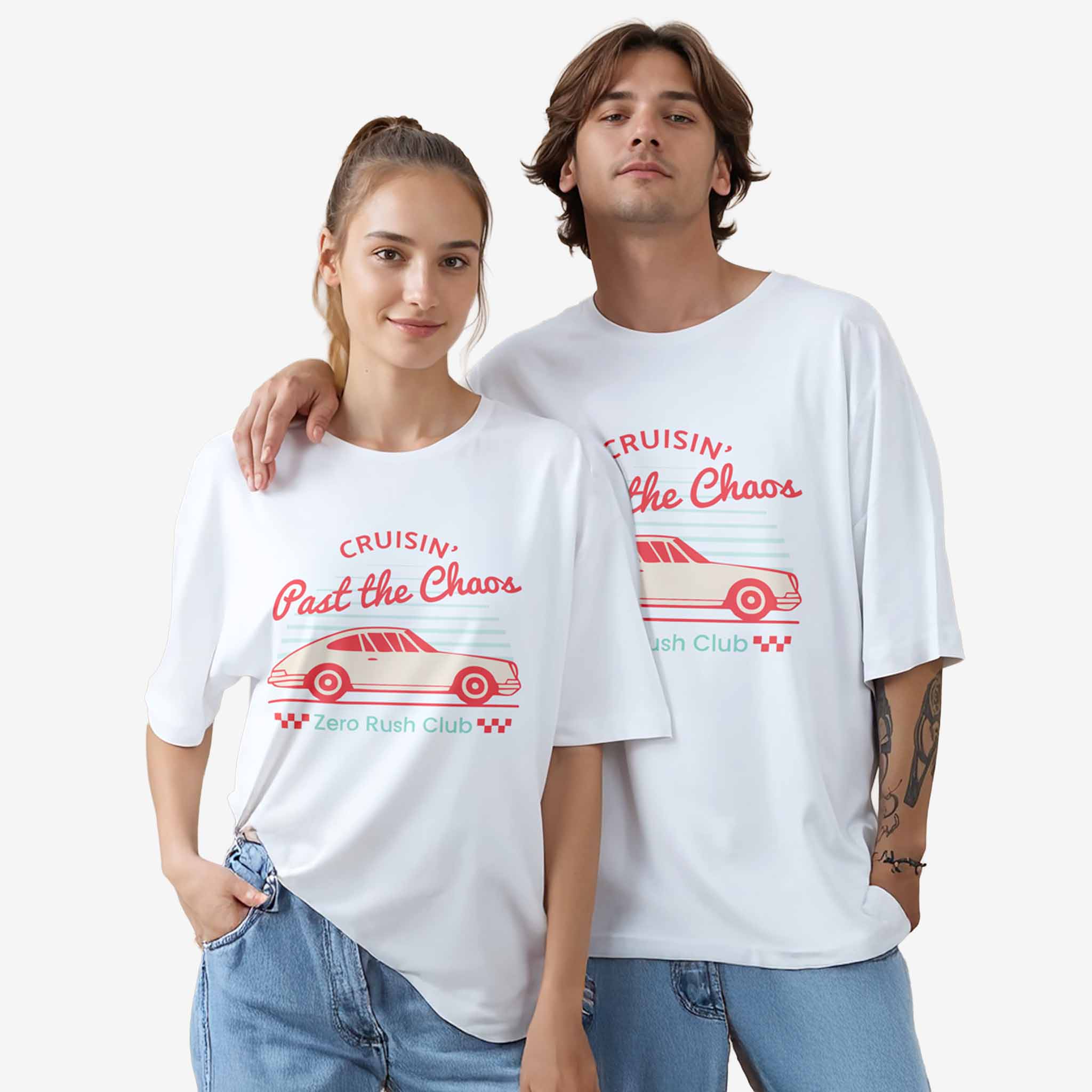 Past The Chaos Oversized T-shirt