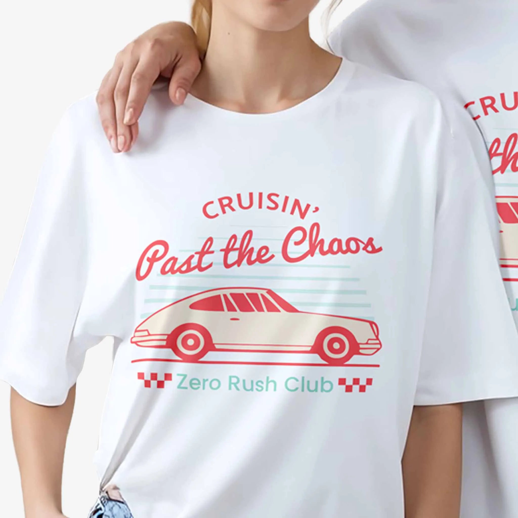 Past The Chaos Oversized T-shirt