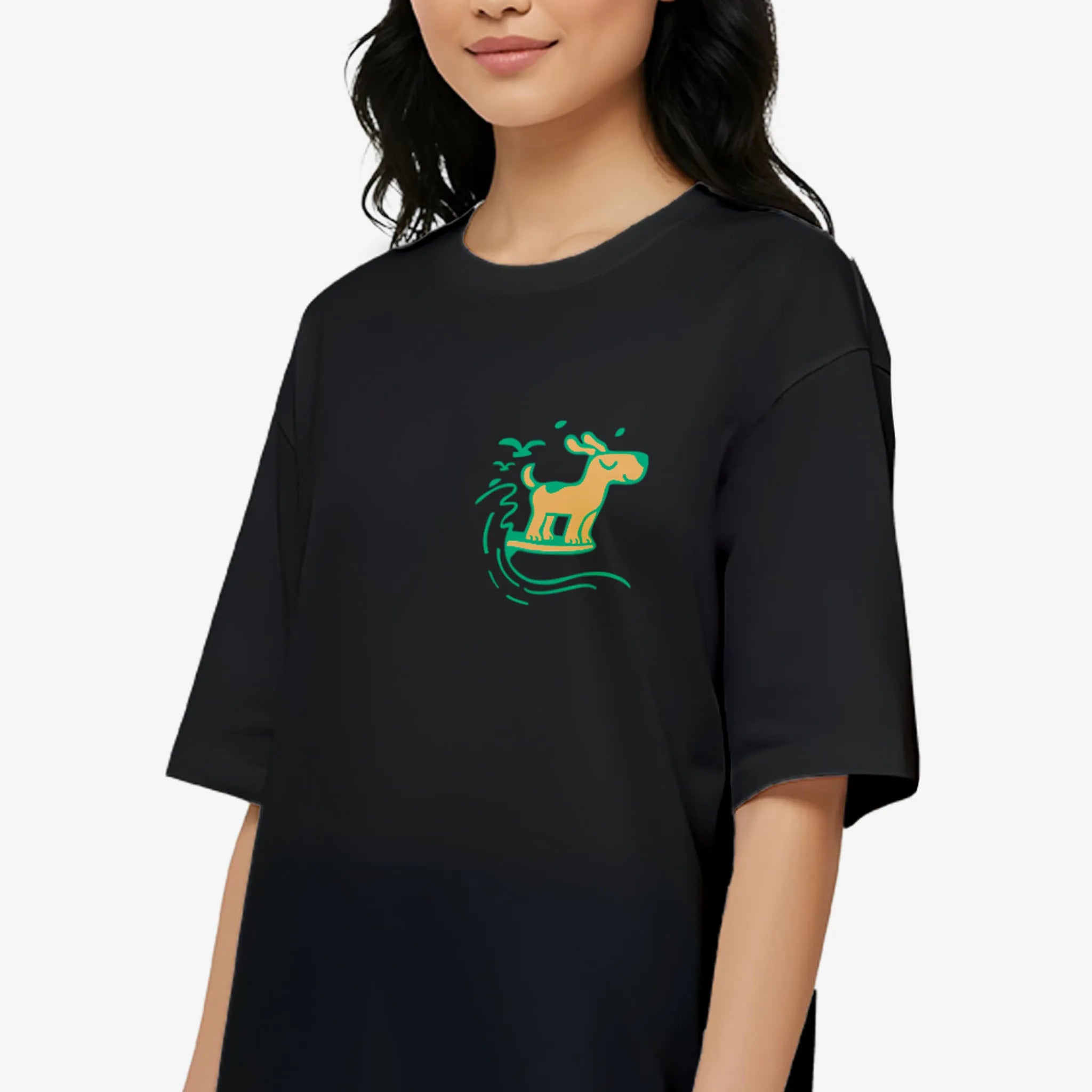 Drop The Hustle Oversized T-shirt
