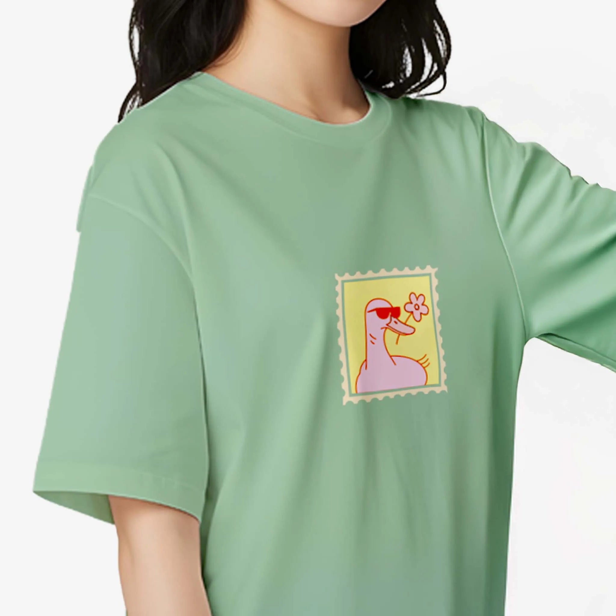 Postmarked Serenity Oversized T-shirt